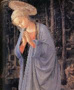 Fra Filippo Lippi Details of The Adoration of the Infant Jesus Spain oil painting artist